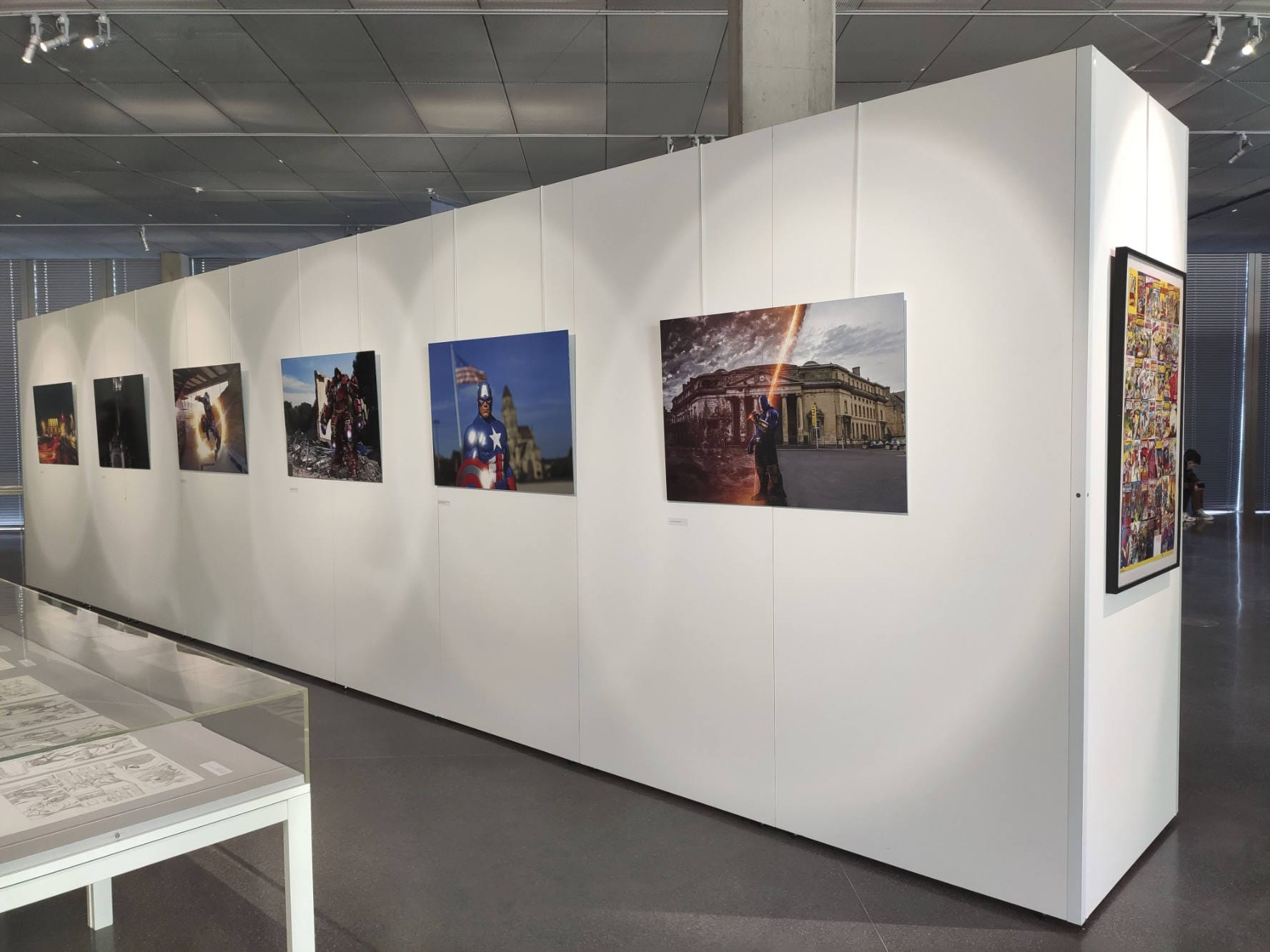 Photos de l'exposition — Les Super-Héros débarquent à Caen