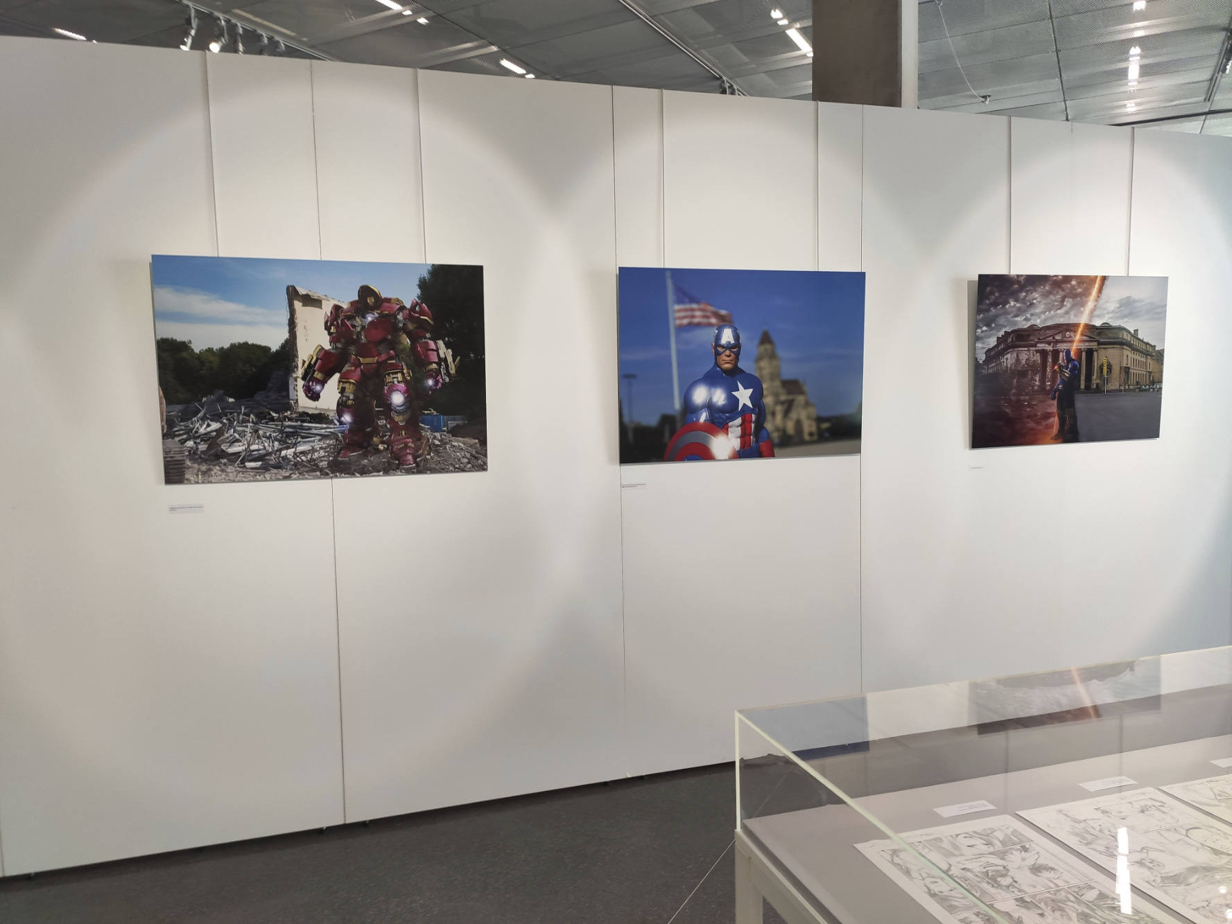 Photos de l'exposition — Les Super-Héros débarquent à Caen