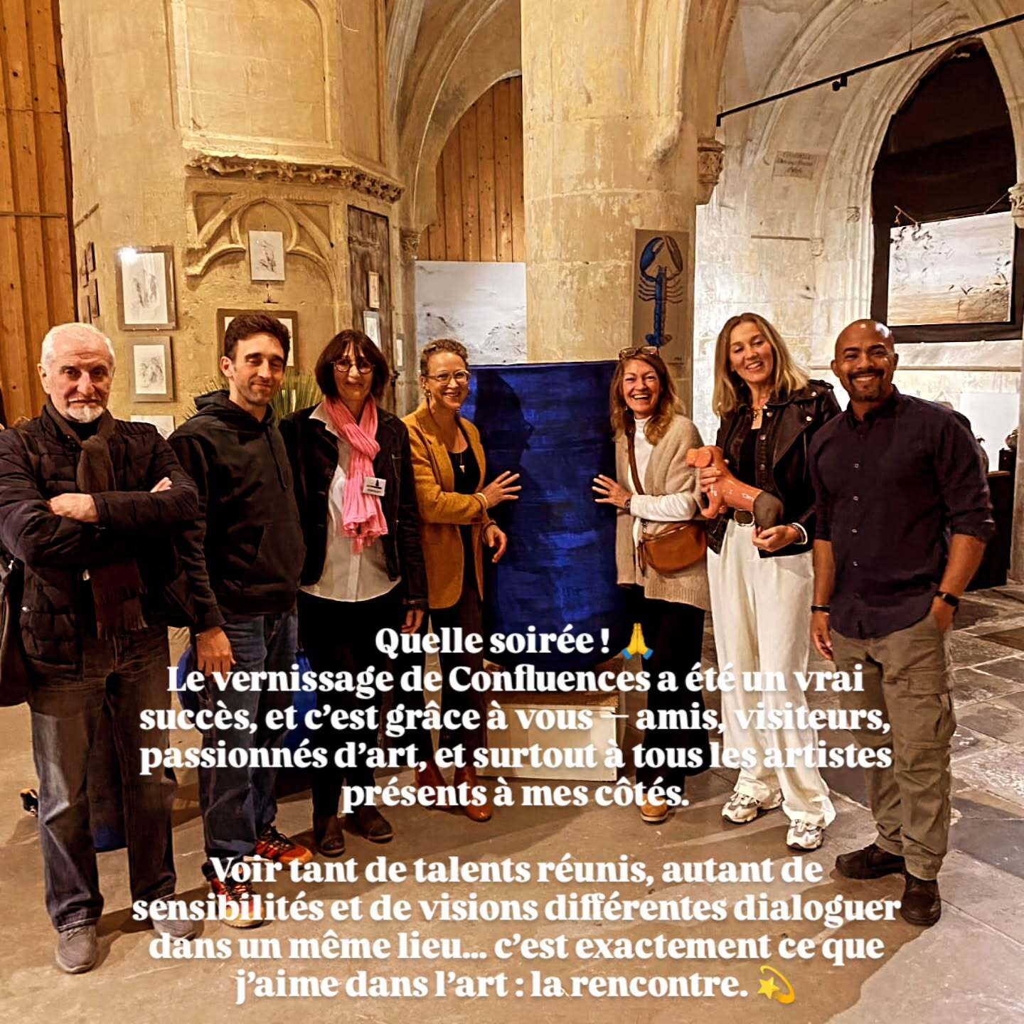 Groupe d'artistes — Confluences