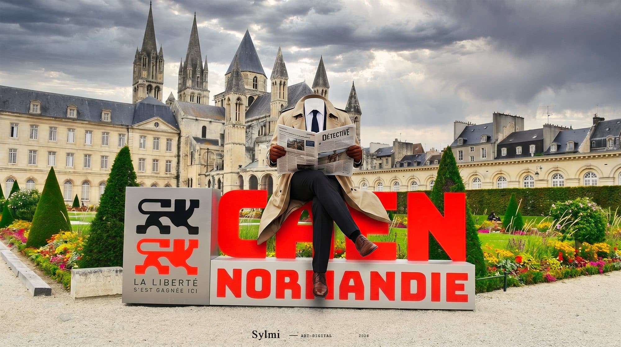 L'Homme Invisible — invisible-man-totem-caen-01 par Sylmi