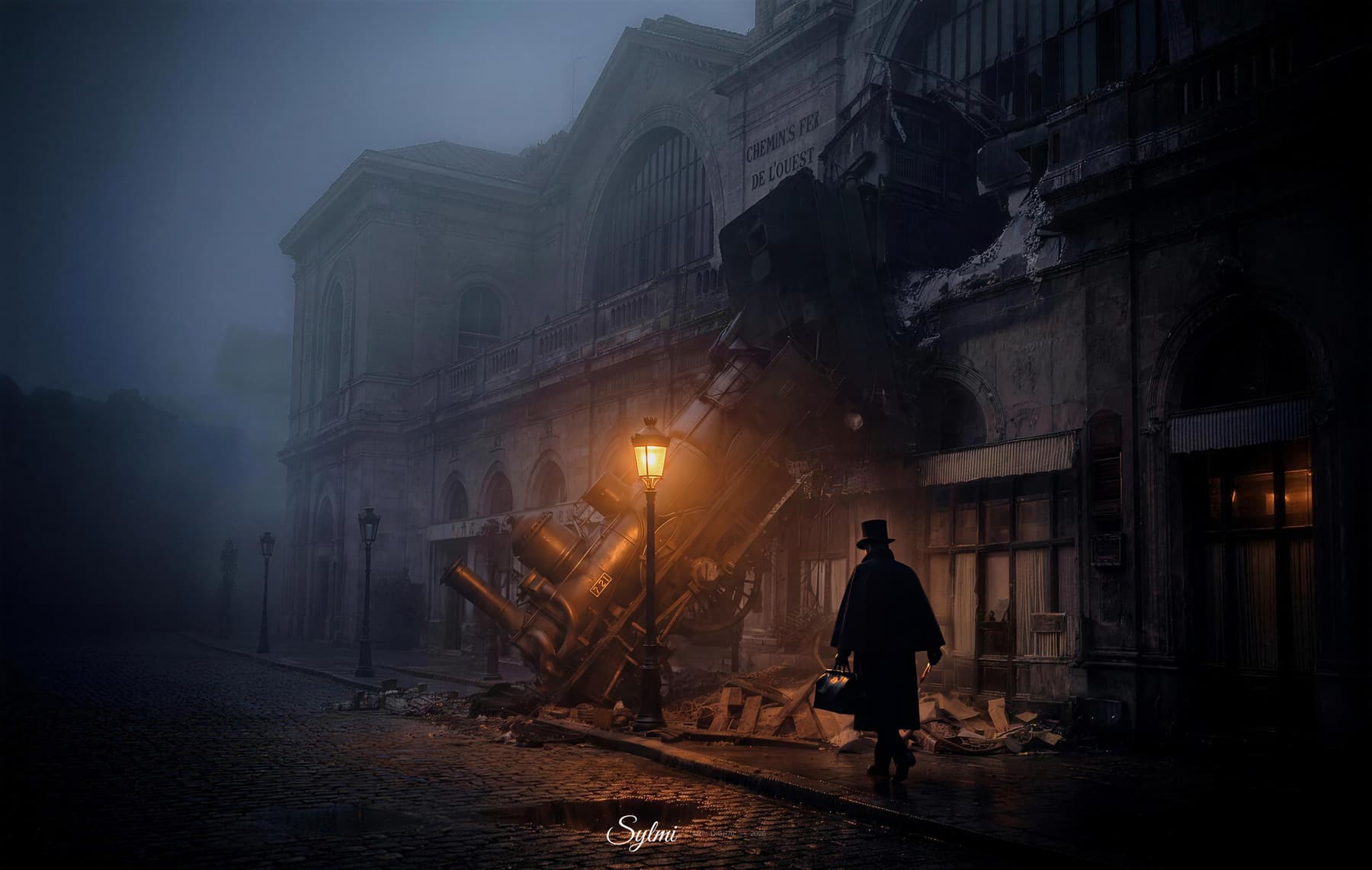 Jack the Ripper — sylmi-art-photo-jack-leventreur-train-montparnasse-01-1895 par Sylmi