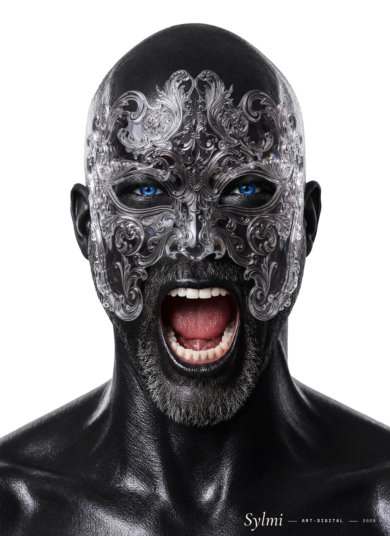 Masque de Verre — Icônes d’Obsidienne par Sylmi