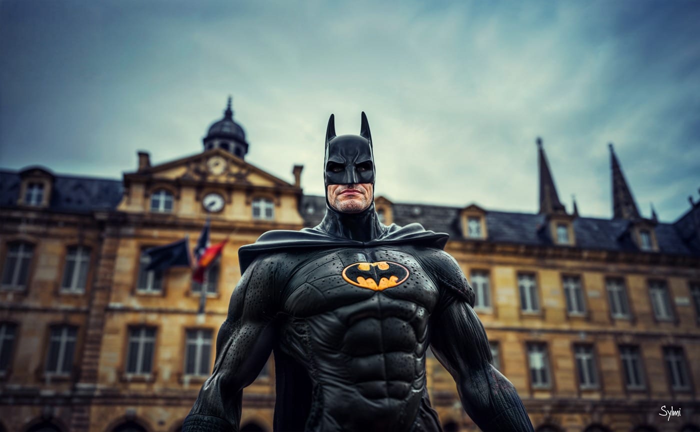The Batman à Caen (Caen) — création art digital par Sylmi