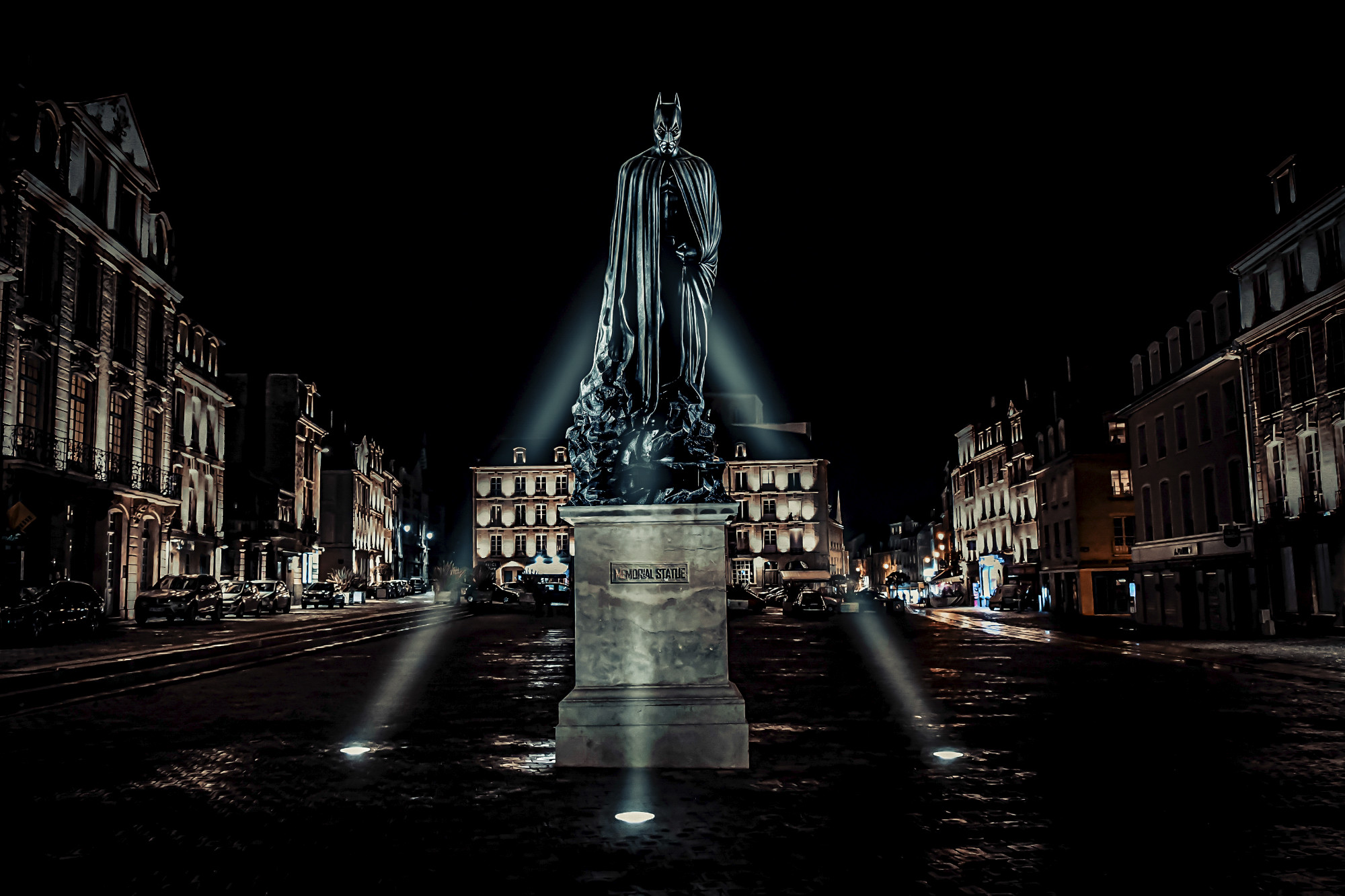 Super-Héros à Caen — Dark Knight Saint-Sauveur
